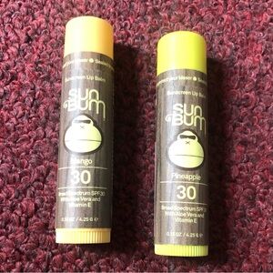 Sun Bum sunscreen lip balm spf 30 set of 2